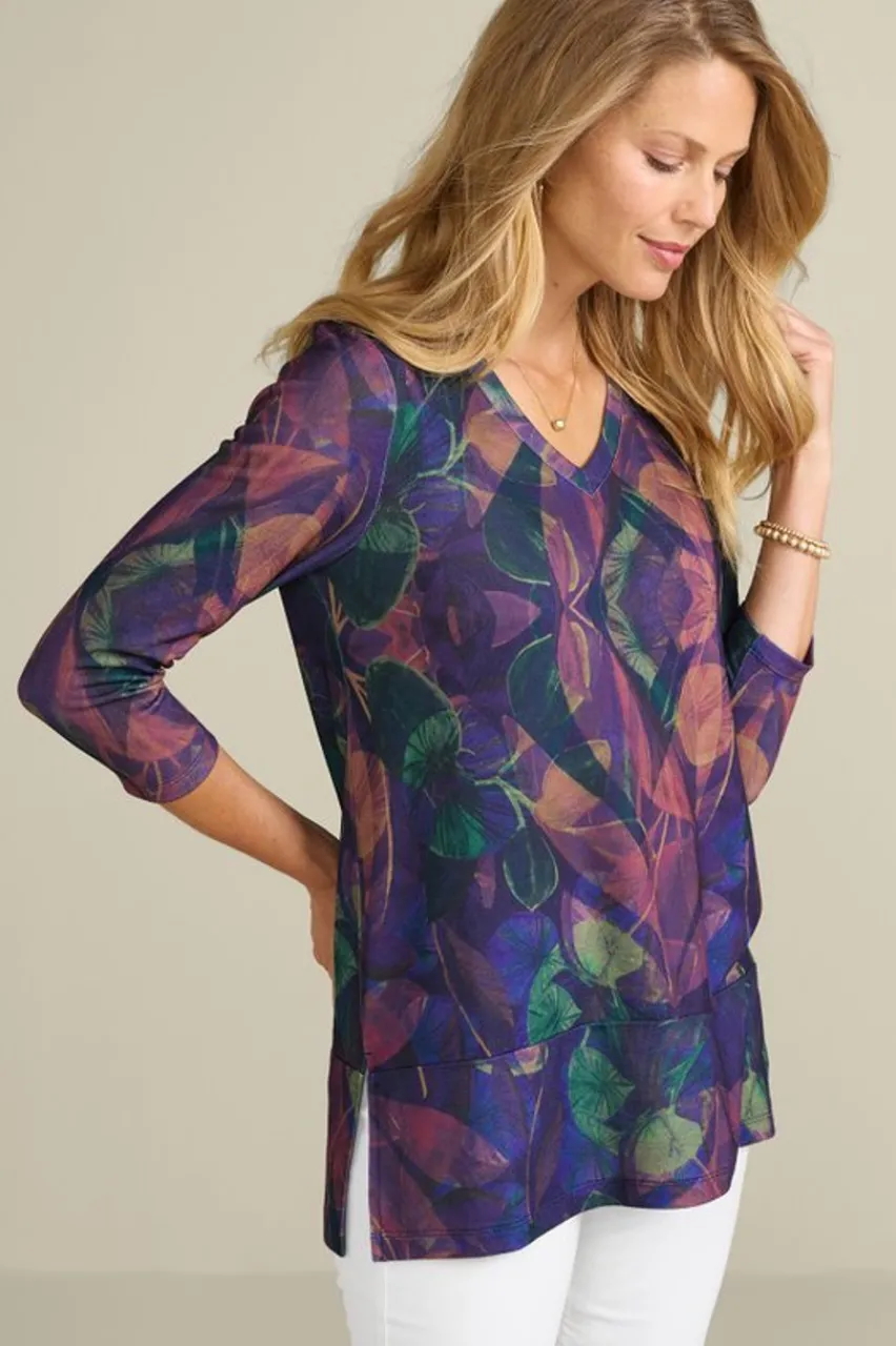 Store Alila 3/4 Sleeve Tunic Tops