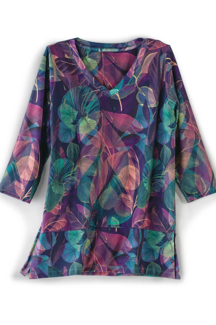 Store Alila 3/4 Sleeve Tunic Tops