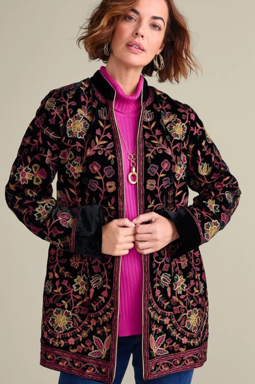 Best Sale Astrid Velvet Jacket Jackets & Coats