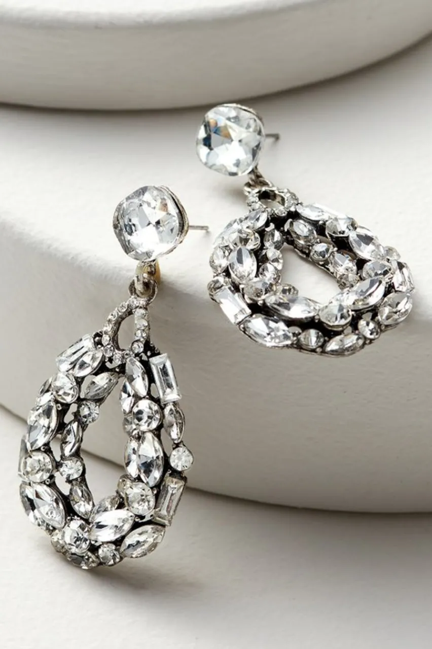 Cheap Belle Crystal Earrings Jewelry | Earrings