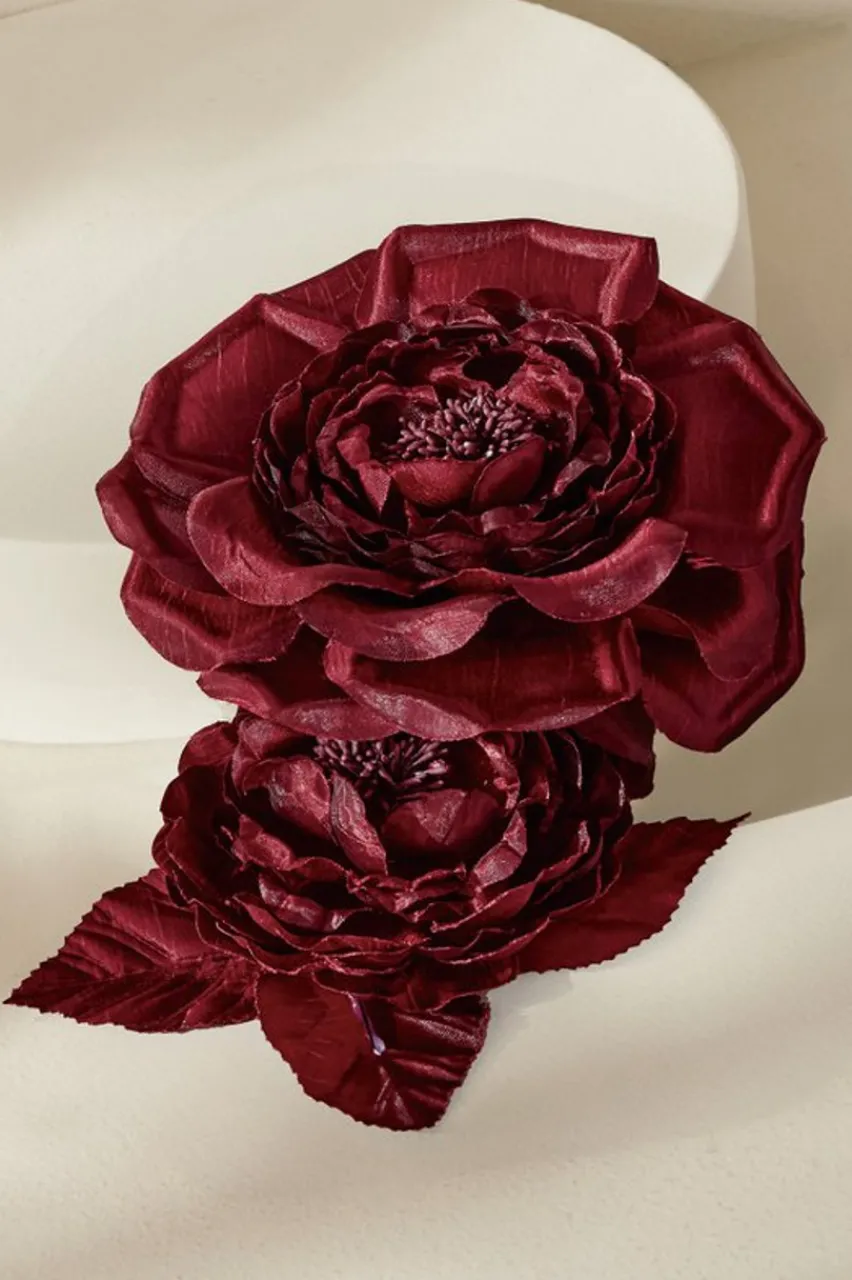 Store Bordeaux Blooms Pin Jewelry