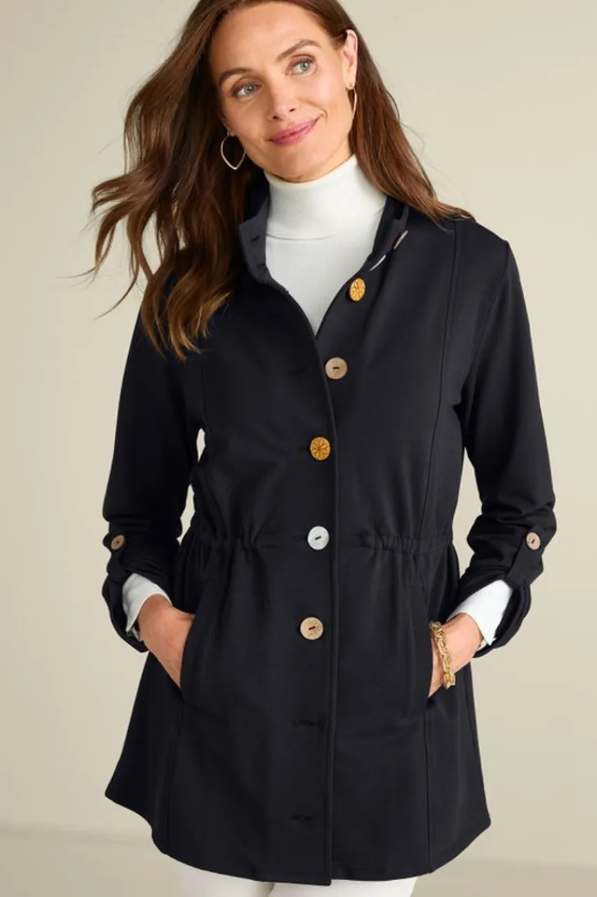 Sale Caprice French Terry Jacket Jackets & Coats