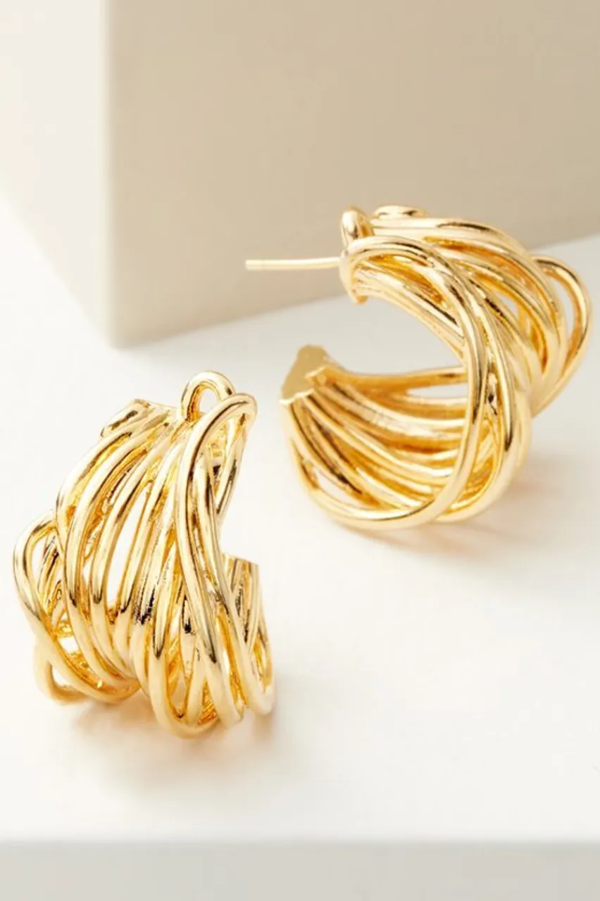 Hot Carissa Hoop Earrings Jewelry | Earrings