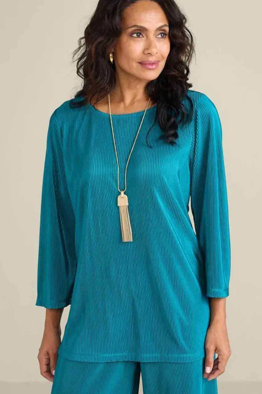 Store Cella Plisse Tunic Tops