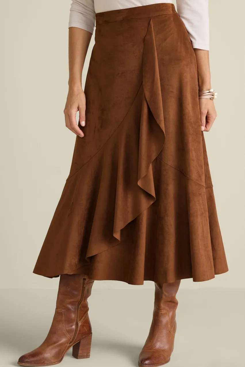 New Faux Suede Skirt Skirts