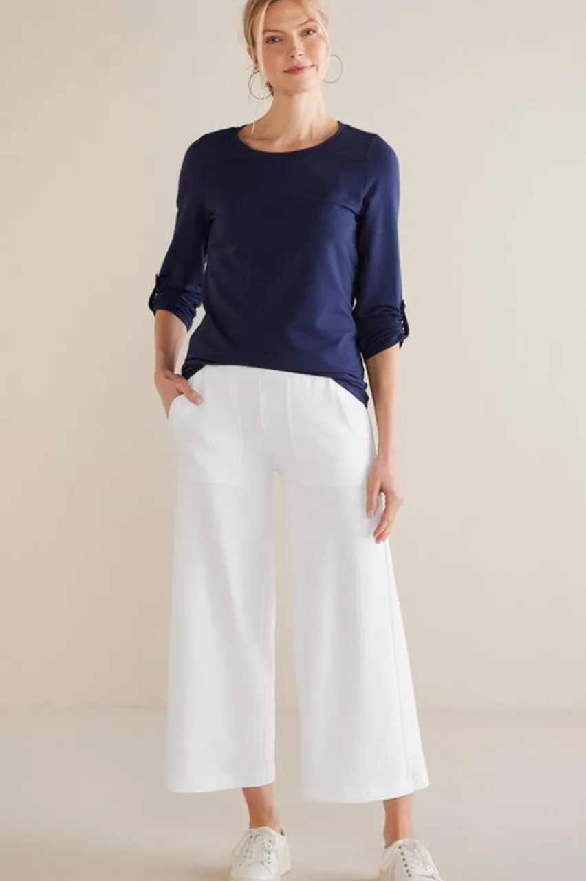 Store Fina French Terry Crop Pants Pants