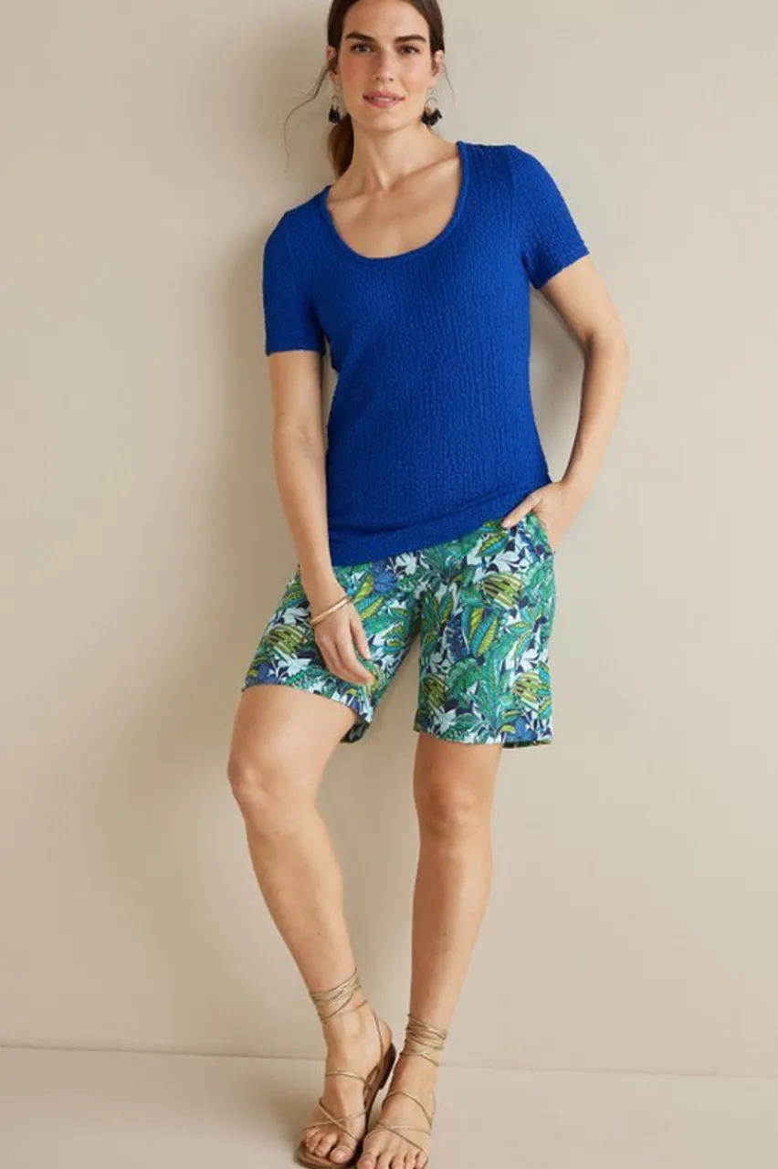 Clearance Flavia Linen Blend Shorts Pants | Shorts