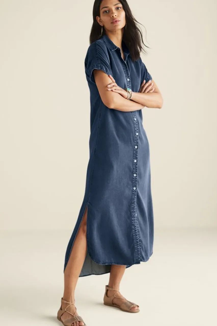 Hot Je Veux Midi Shirtdress Dresses