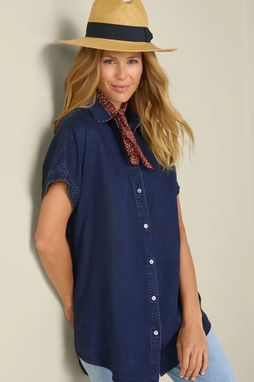 Clearance Je Veux Tencel™ Shirt Tops