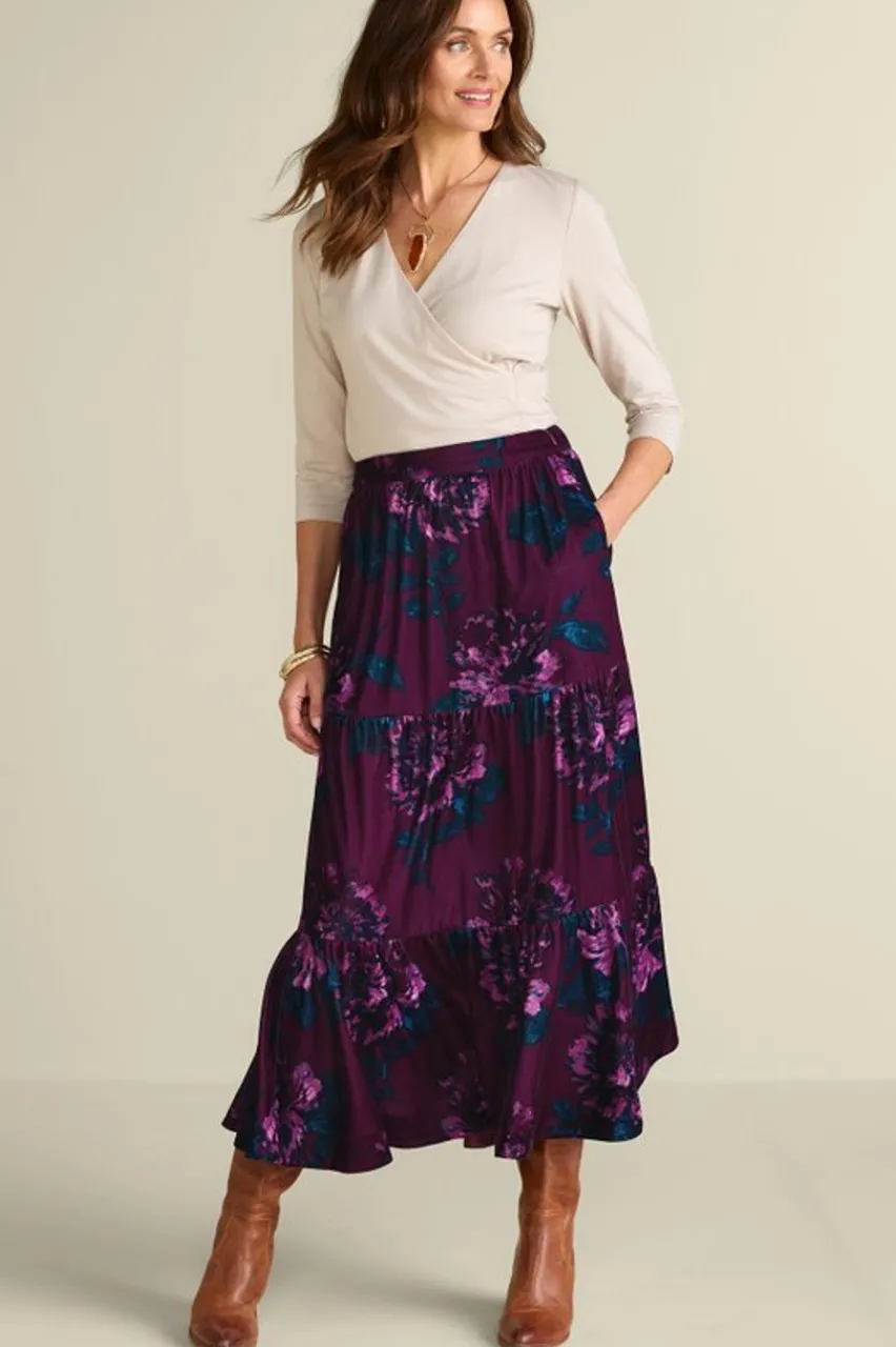 Best Kara Velvet Skirt Skirts