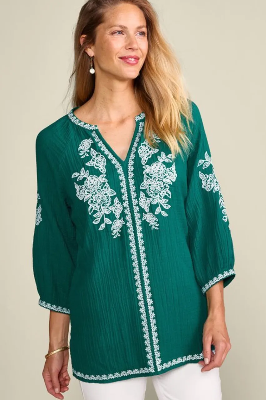 Clearance Katie Gauze Tunic Tops | Tunics & Leggings