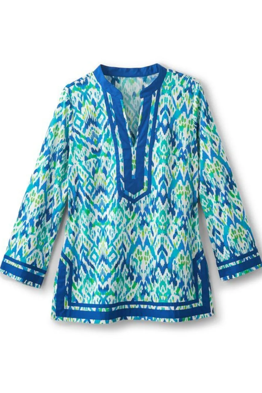 Clearance Kirti Ikat Tunic Tops