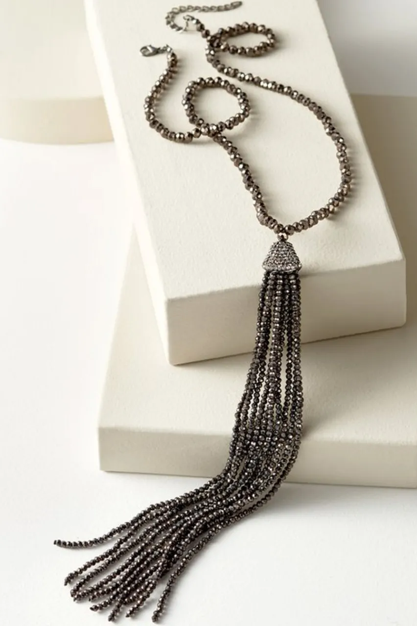 Store Luciana Tassel Necklace Jewelry | Necklaces