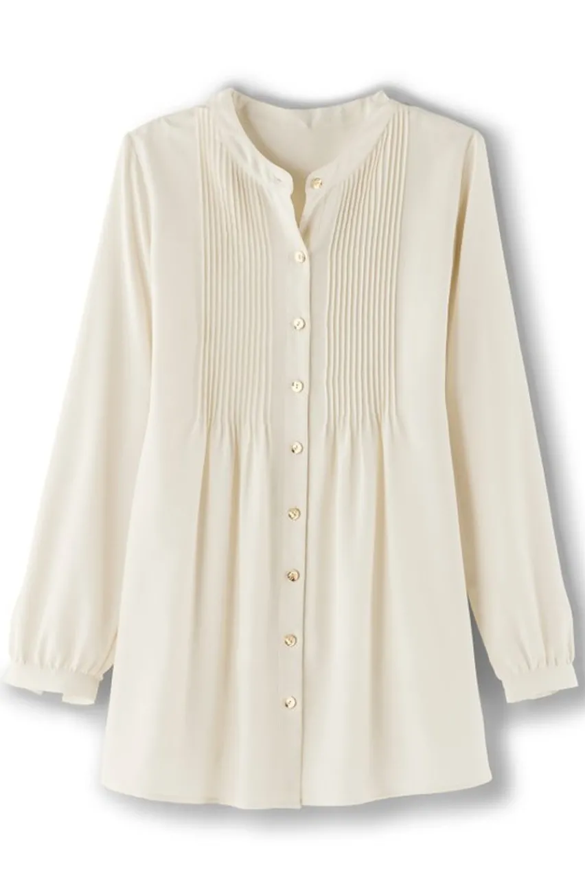 Shop Makara Button Tunic Tops