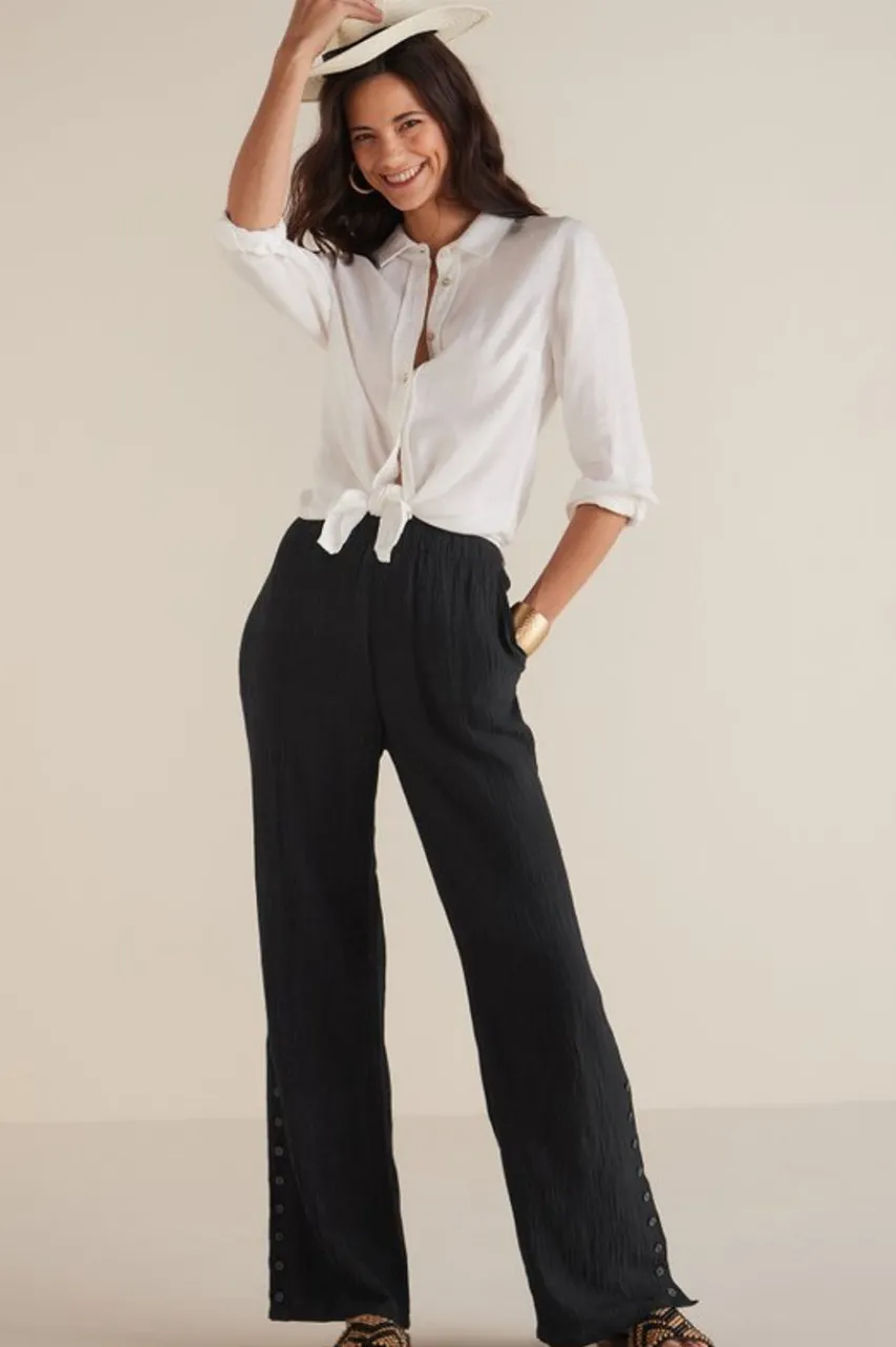 Store Oceo Gauze Wide-Leg Pants Pants