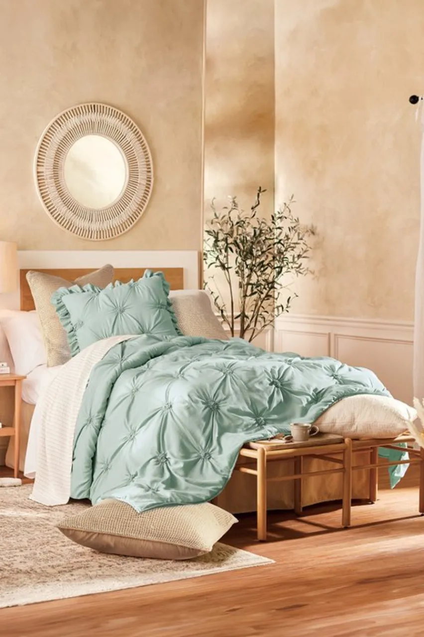 New Raw Silk Woven Euro Sham Bedding | Bedding Collections