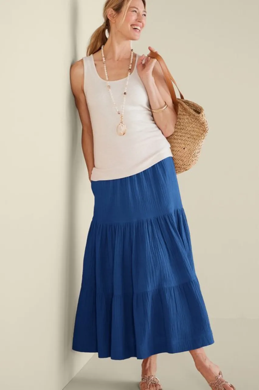 New Ruari Gauze Maxi Skirt Skirts