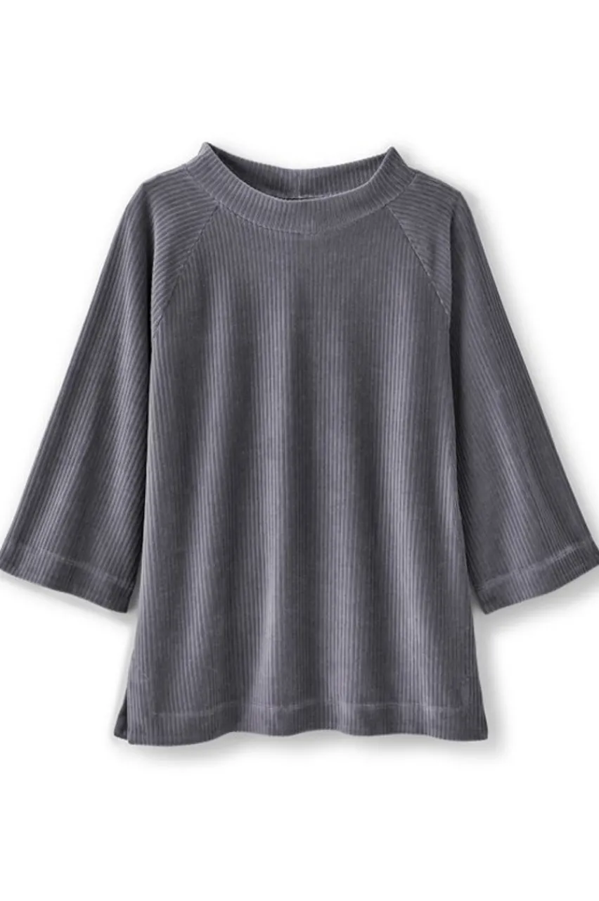 Hot Samina Corduroy Pullover Tops