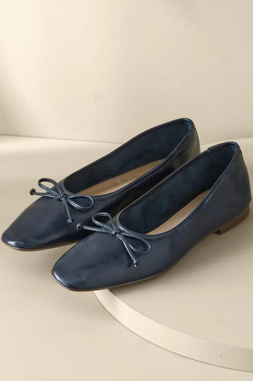 Online Schutz Arissa Bow Ballet Flat Shoes