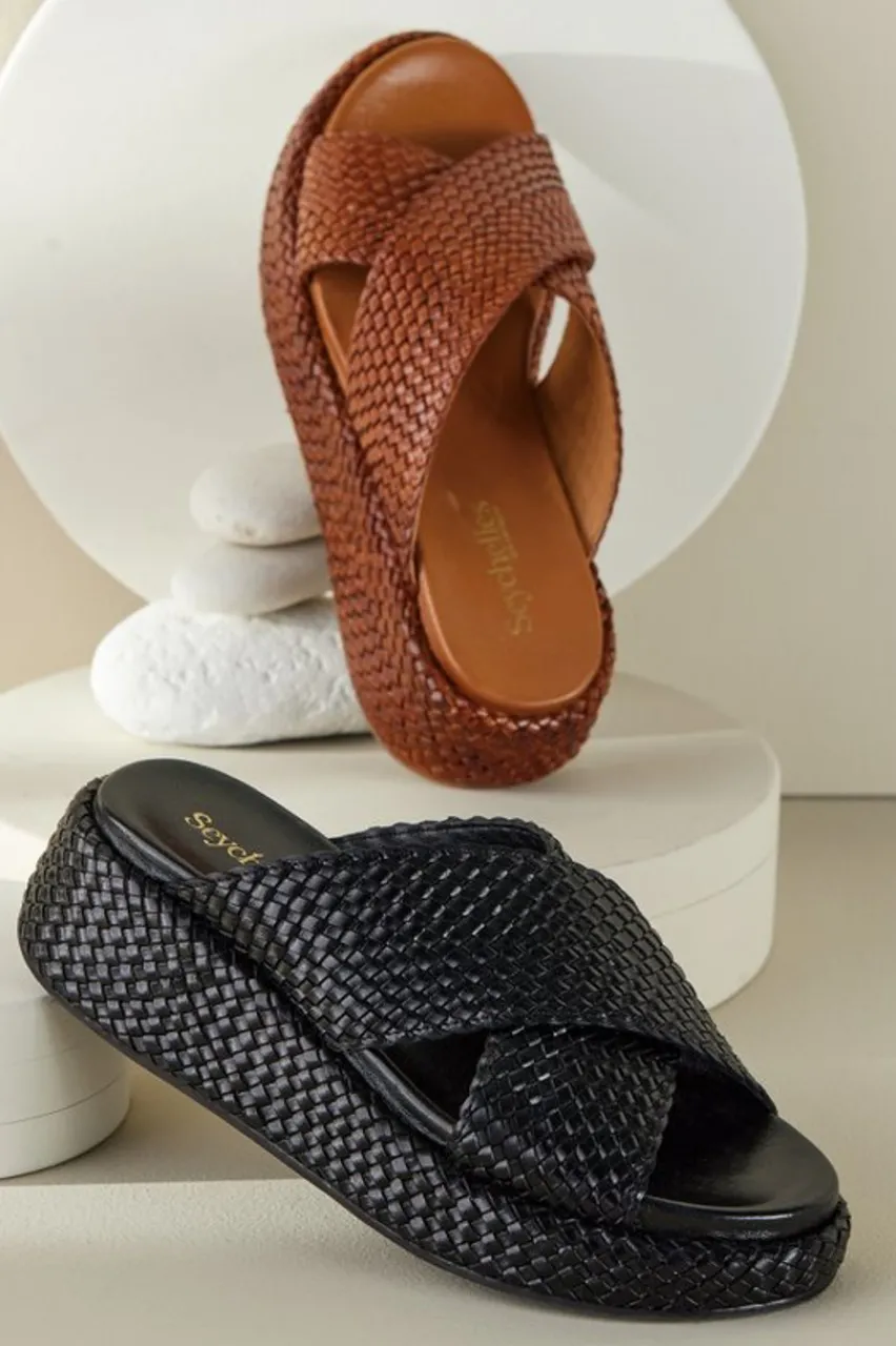 Sale Seychelles Key West Platform Slide Shoes