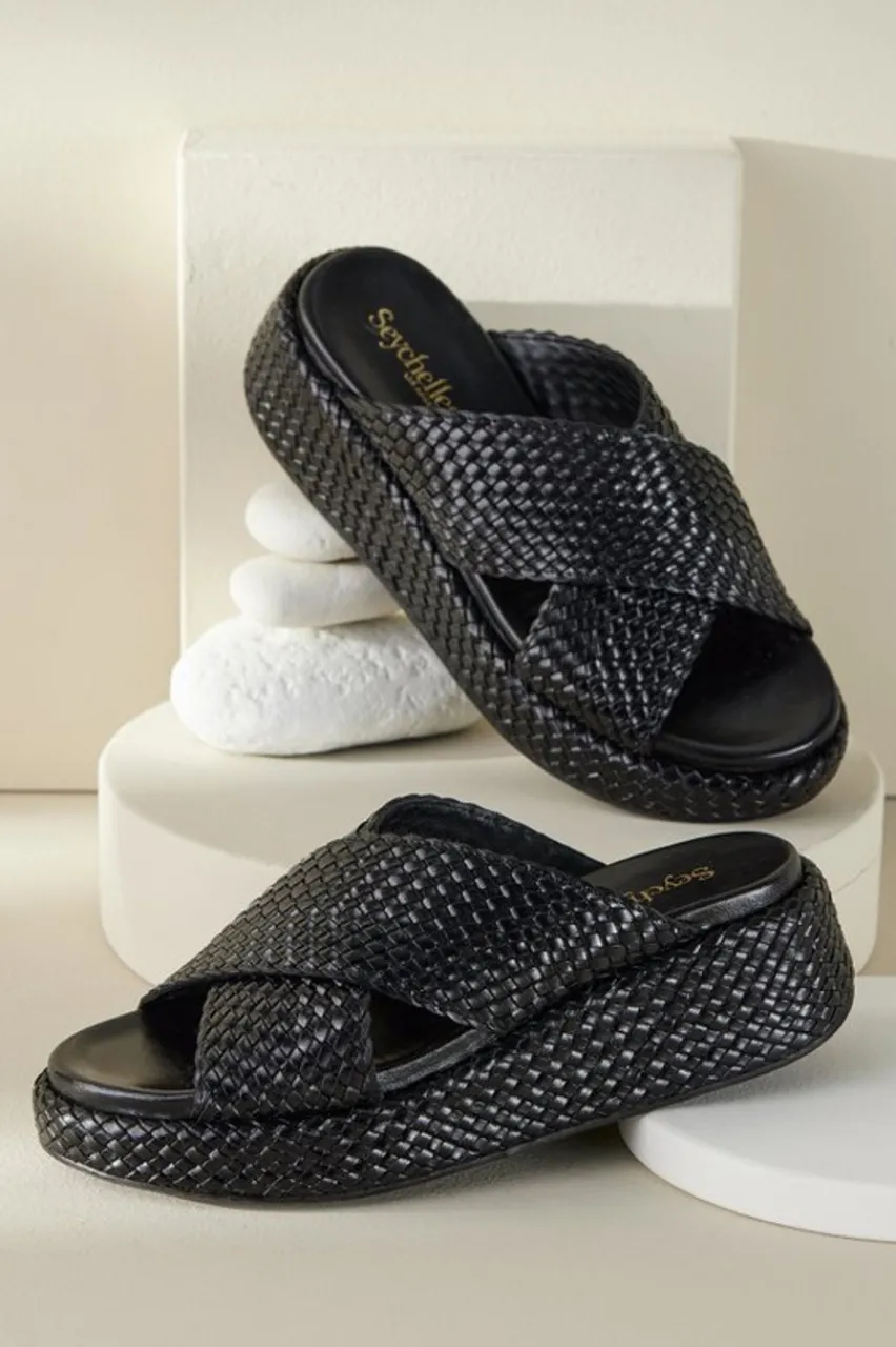 Sale Seychelles Key West Platform Slide Shoes