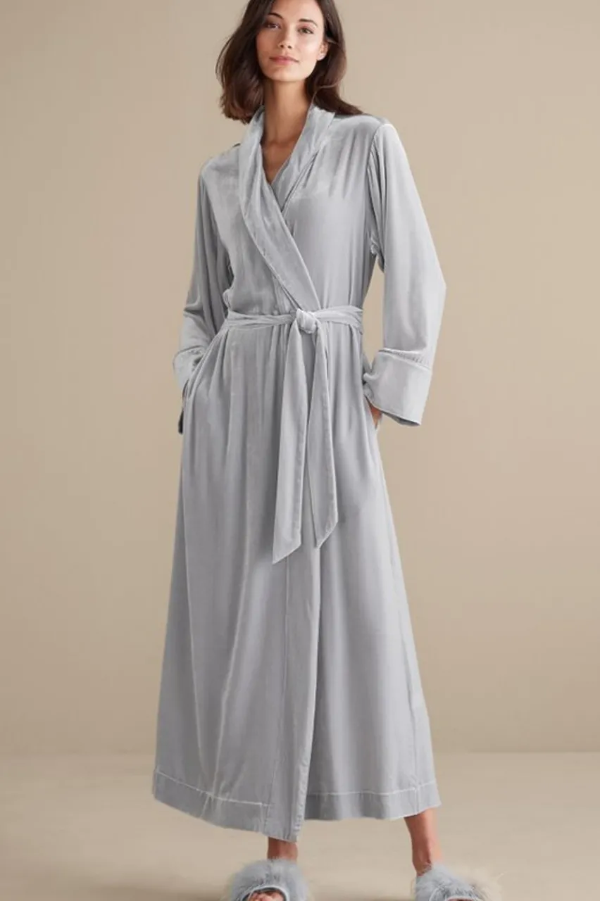 Sale Silk Velvet Robe Sleepwear & Lounge