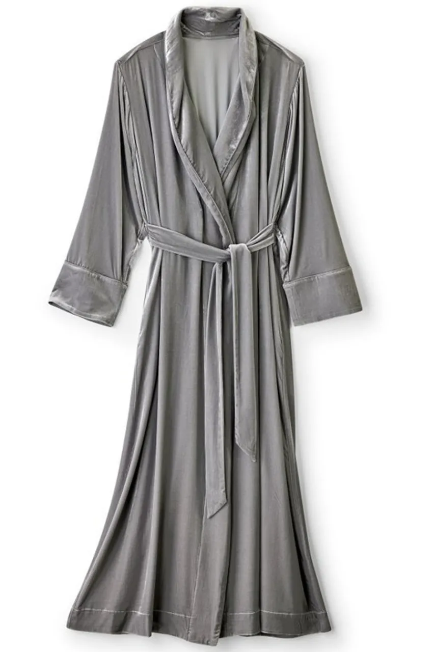 Sale Silk Velvet Robe Sleepwear & Lounge