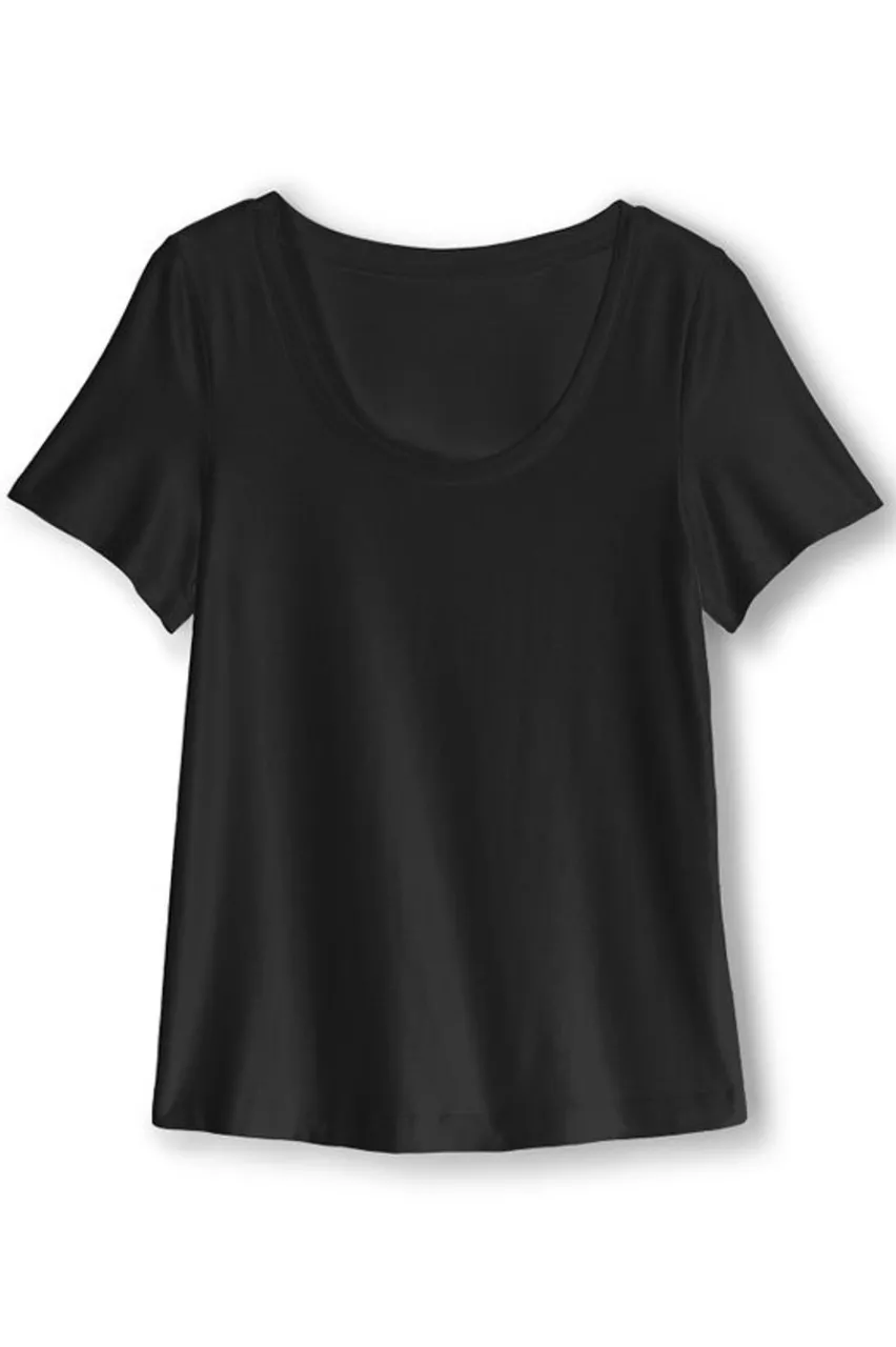 New Soft Essential Supima Short Sleeve Tee Tops