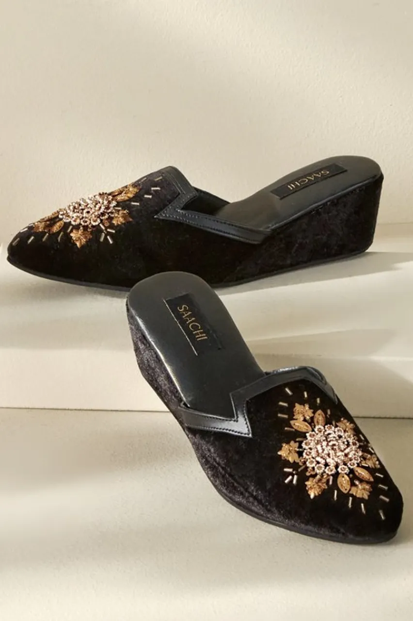 New Solana Embellished Slide Shoes