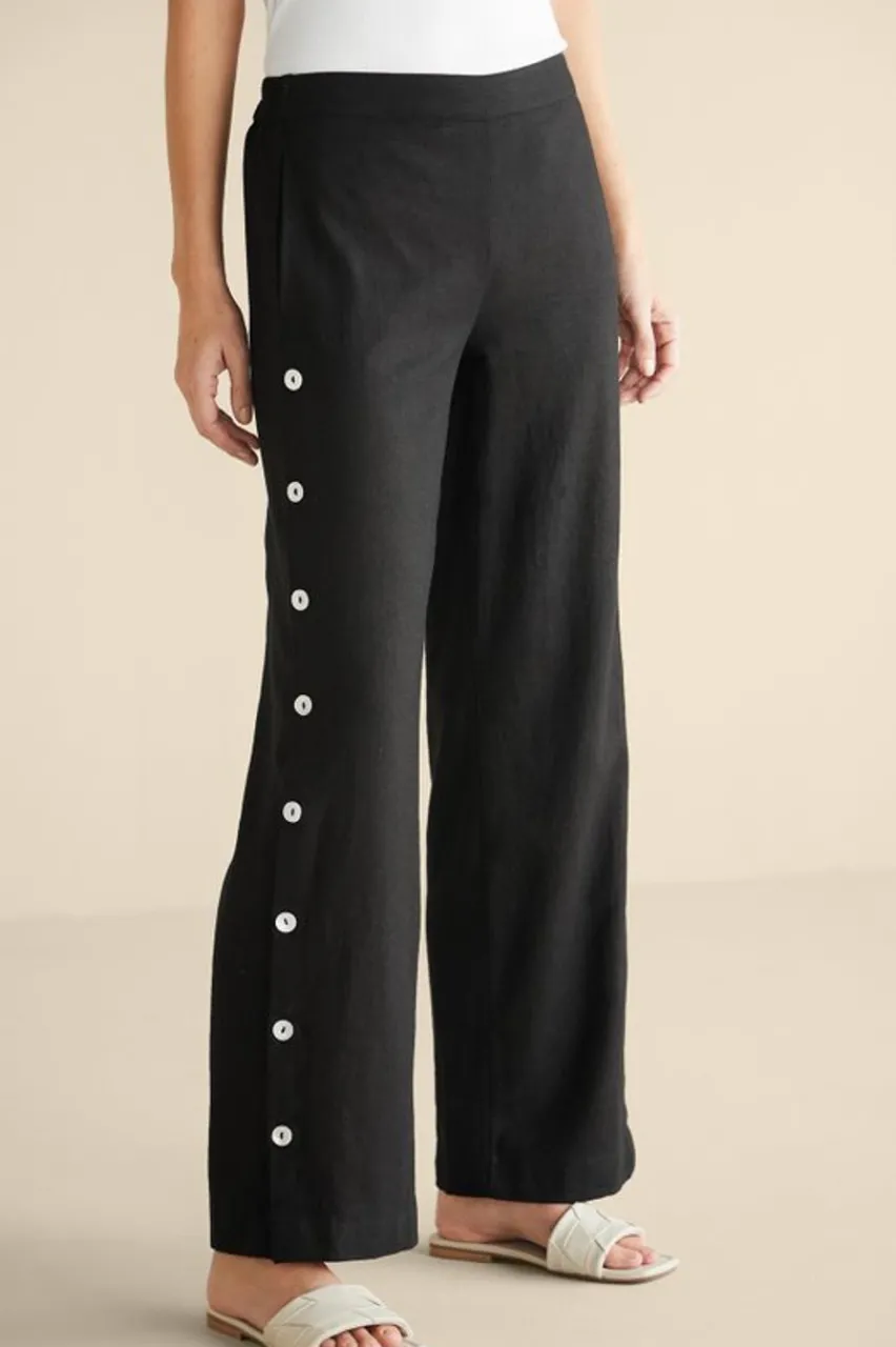 Fashion Sonoma Linen Blend Wide Leg Pants Pants