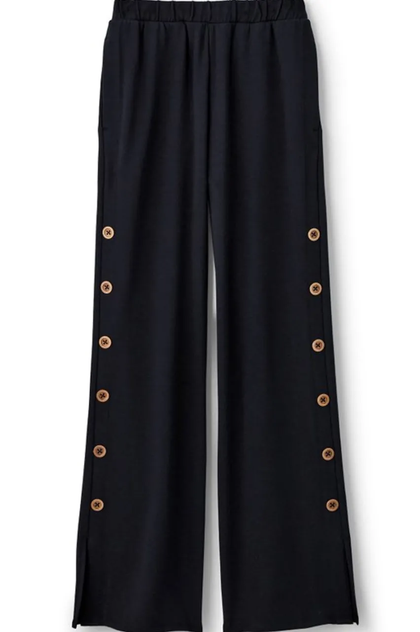 Store Sorrento French Terry Wide Leg Pants Pants