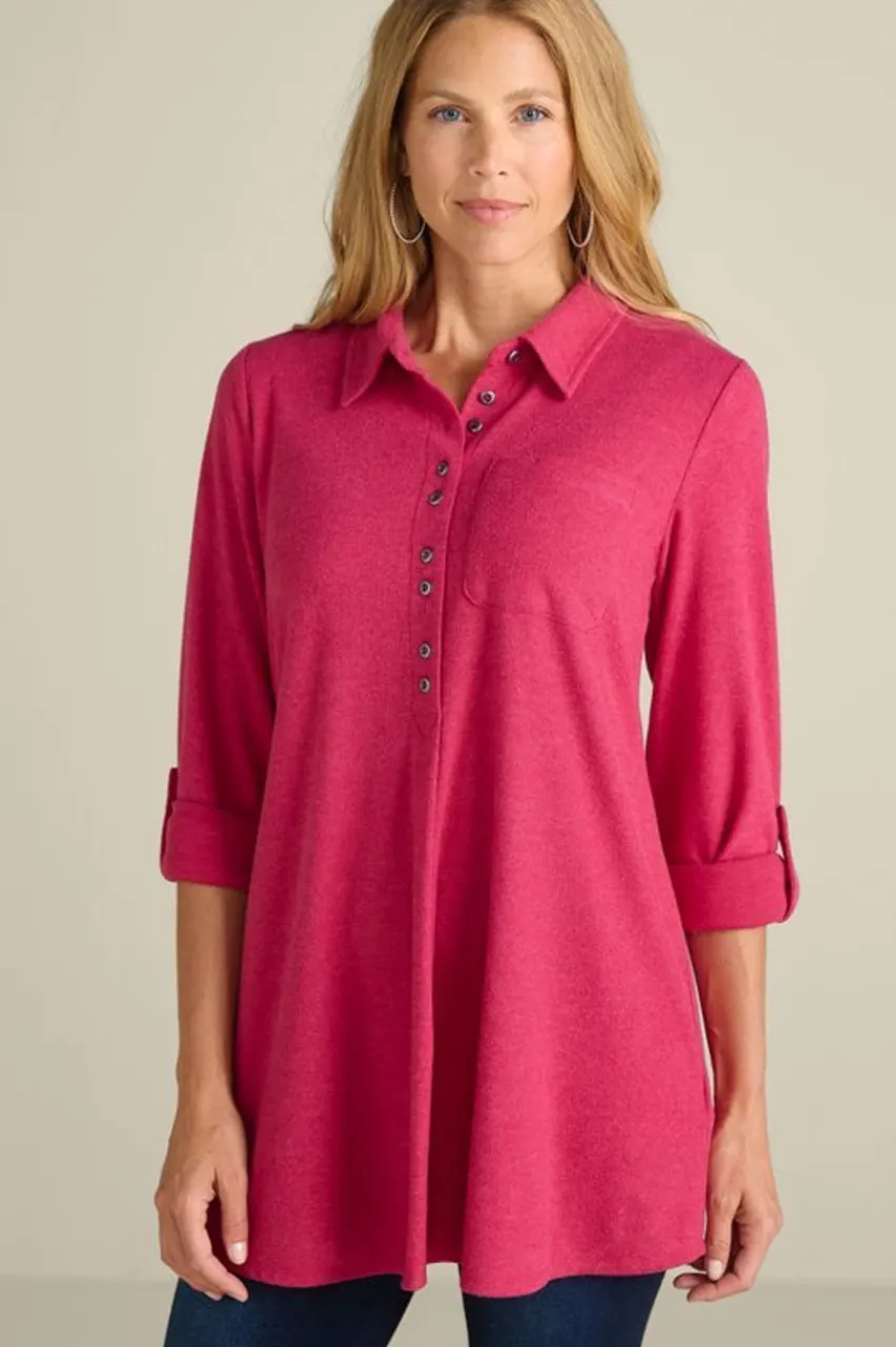 Hot Take It Easy Tunic Tops