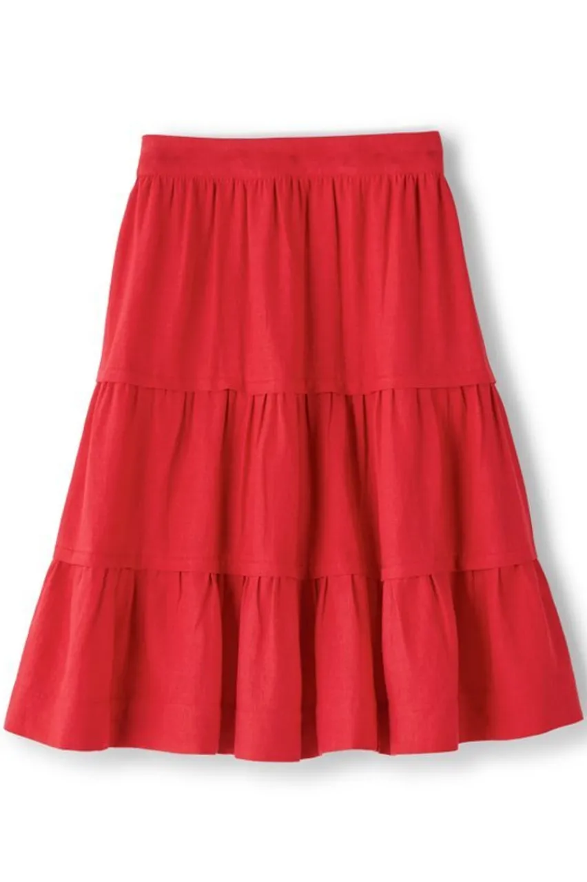 Clearance Talisa Linen Blend Skirt Skirts