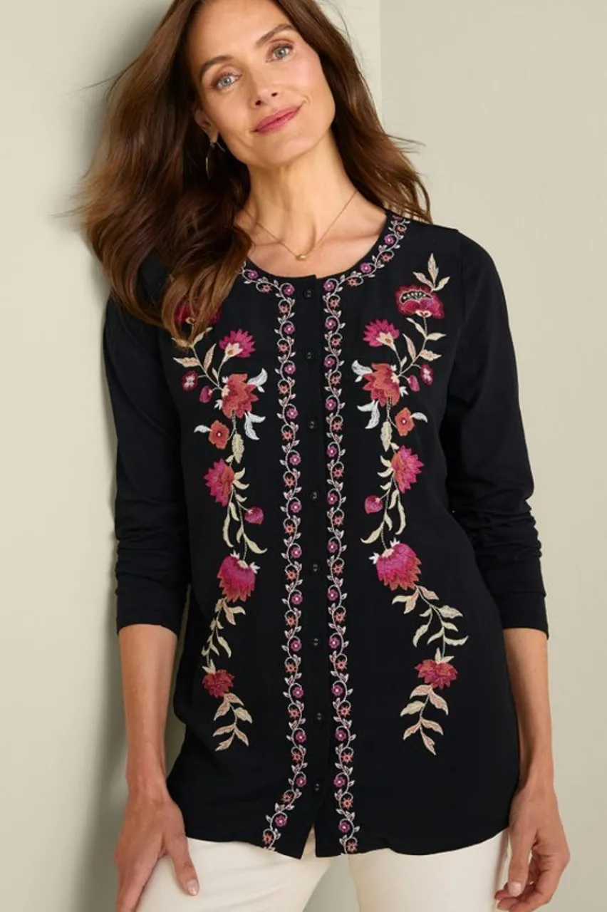 Fashion Talulla Embroidered Tunic Tops