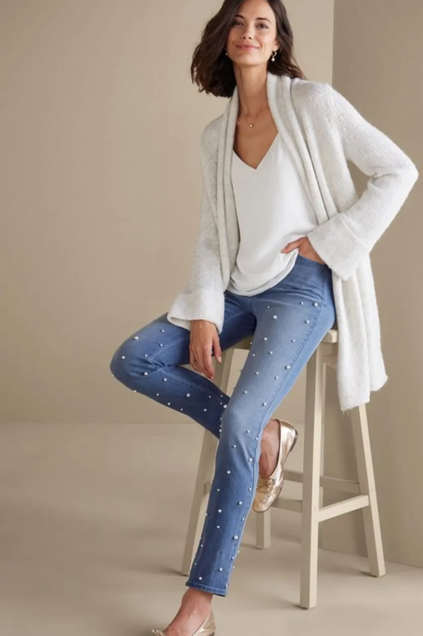 New Ultimate Denim Pearl Straight Leg Jeans Jeans