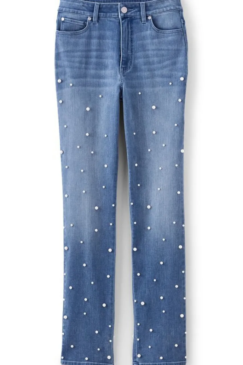 New Ultimate Denim Pearl Straight Leg Jeans Jeans