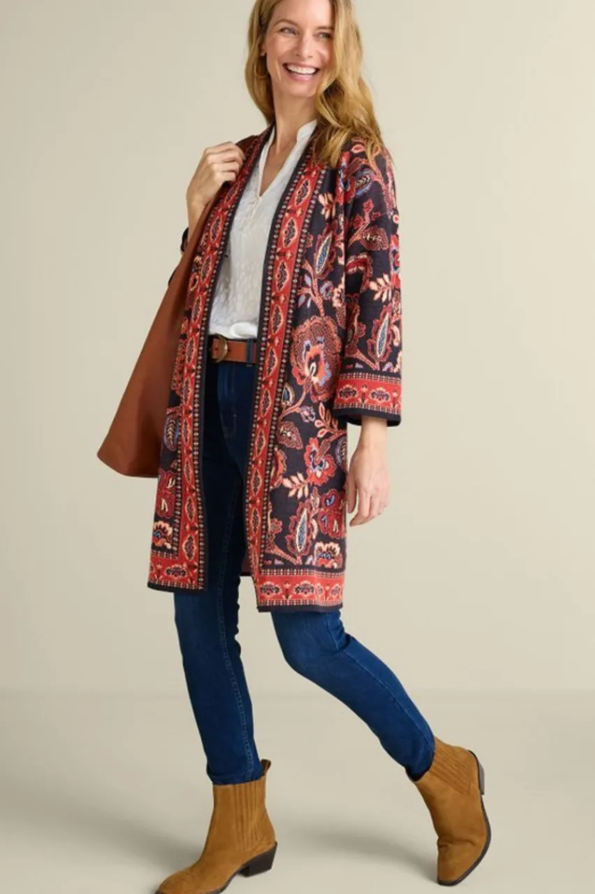 Outlet Vitrine Jacquard Cardigan Tops | Sweaters & Cardigans