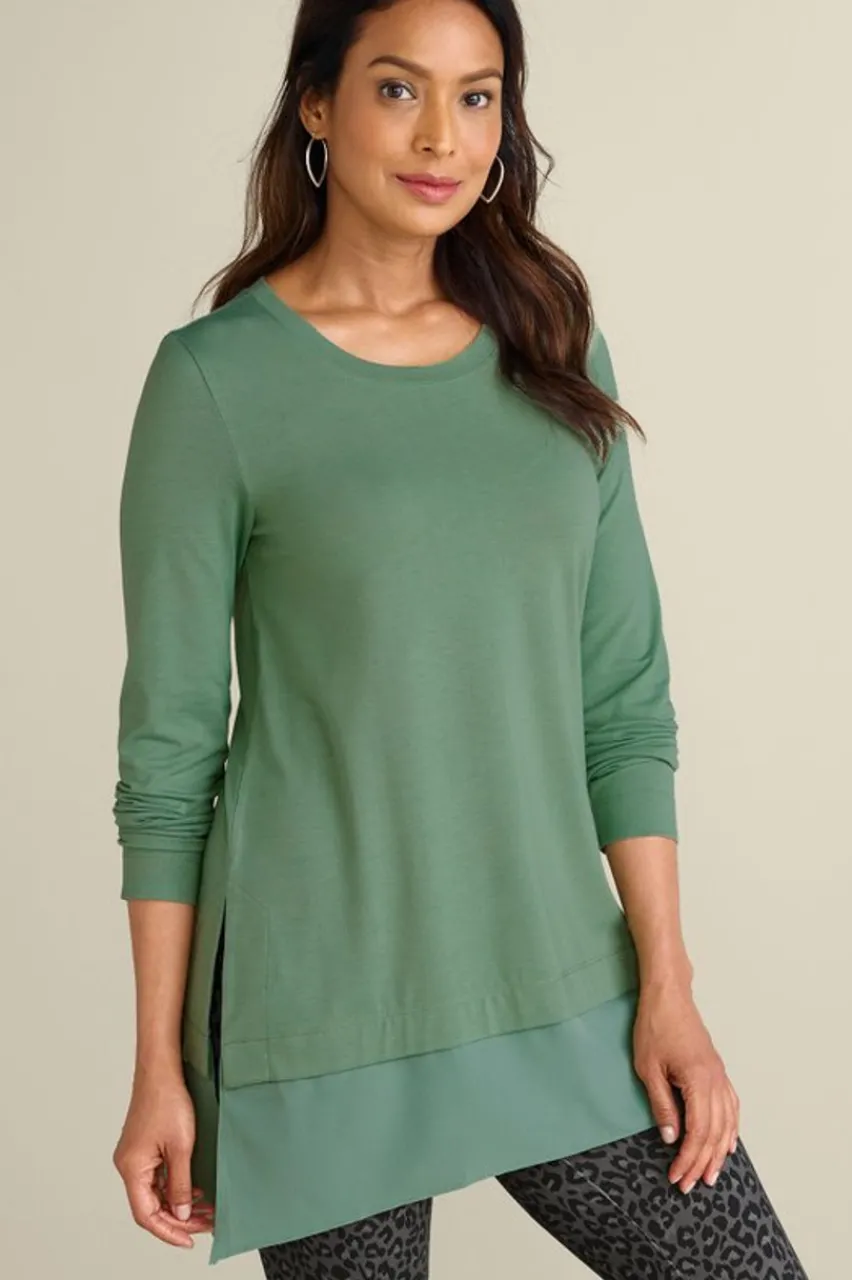 Hot Willa Layered Tunic Tops